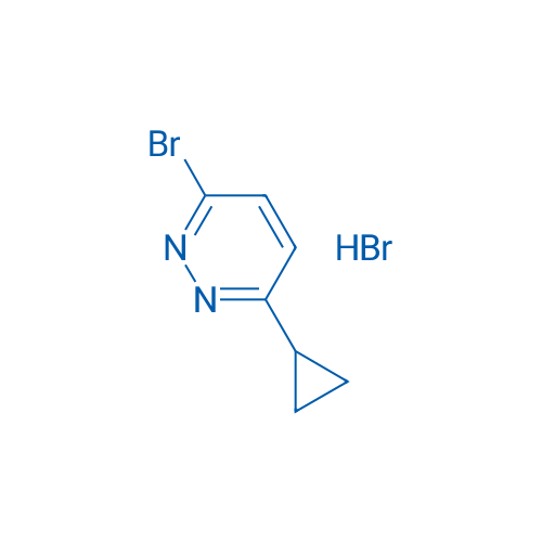 3-Bromo-6-cyclopropylpyridazine Hydrobromide 250mg