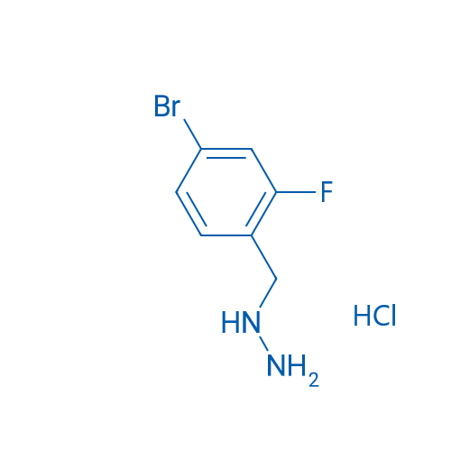 (4-Bromo-2-fluorobenzyl)hydrazine hydrochloride 5g