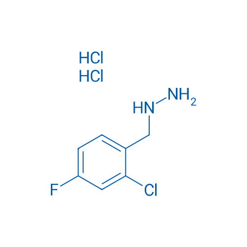 [(2-chloro-4-fluorophenyl)methyl]hydrazine dihydrochloride 1g