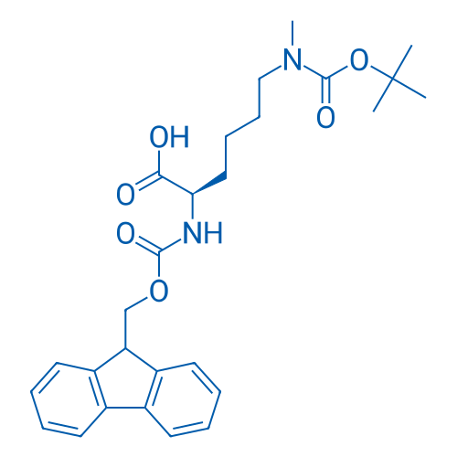 Fmoc-D-Lys(Boc,Me)-OH 250mg