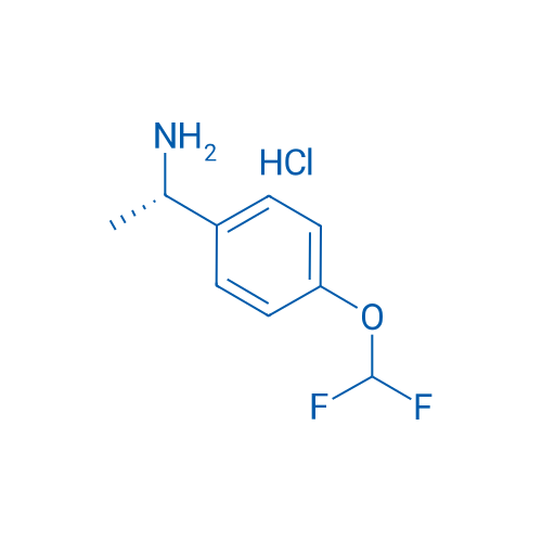 (S)-1-(4-(Difluoromethoxy)phenyl)ethan-1-amine hydrochloride 250mg