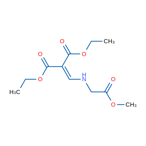 1,3-Diethyl 2-{[(2-methoxy-2-oxoethyl)amino]methylidene}propanedioate 1g