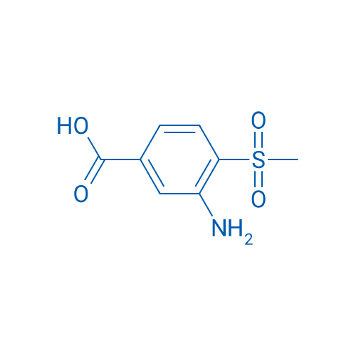 3-AMino-4-methanesulfonylbenzoic acid 1g