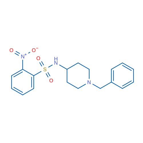 N-(1-Benzylpiperidin-4-yl)-2-nitrobenzene-1-sulfonamide 1g