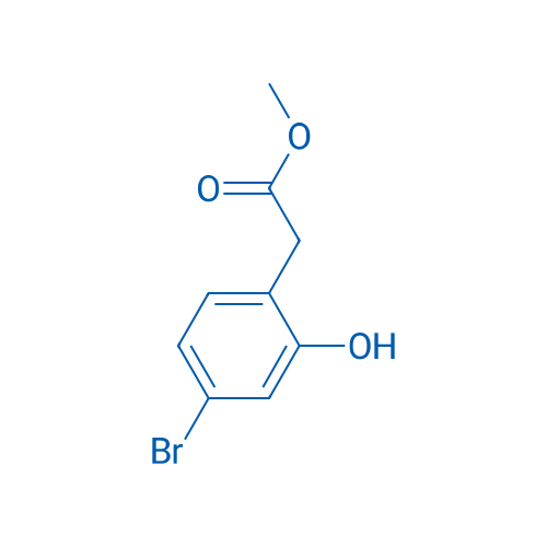 Methyl 2-(4-bromo-2-hydroxyphenyl)acetate 1g