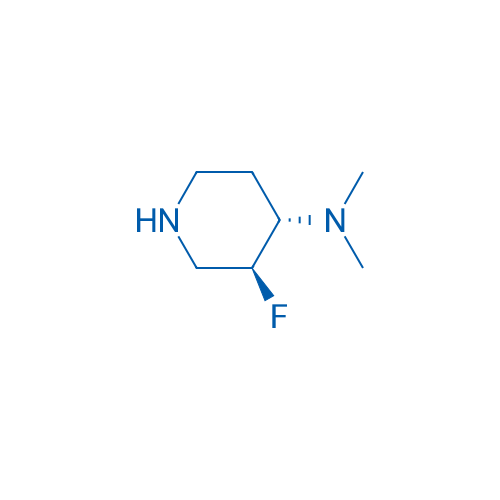 Trans-3-fluoro-N,N-dimethylpiperidin-4-amine 100mg