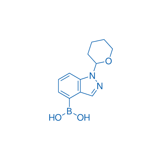 (1-(Tetrahydro-2H-pyran-2-yl)-1H-indazol-4-yl)boronic acid 1g