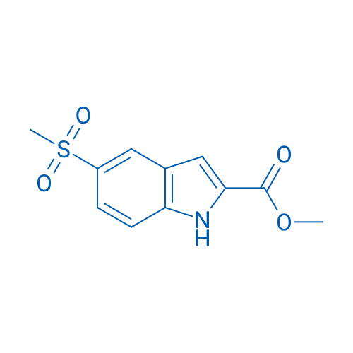 Methyl 5-(methylsulfonyl)-1H-indole-2-carboxylate 5g