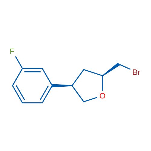 (2S,4R)-2-(Bromomethyl)-4-(3-fluorophenyl)oxolane 1g