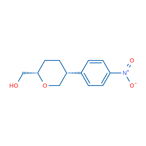 [(2S,5R)-5-(4-Nitrophenyl)oxan-2-yl]methanol 1g