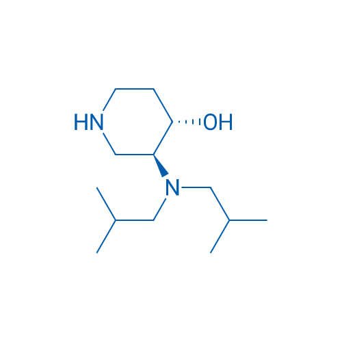 (3S,4S)-3-[Bis(2-methylpropyl)amino]piperidin-4-ol 1g