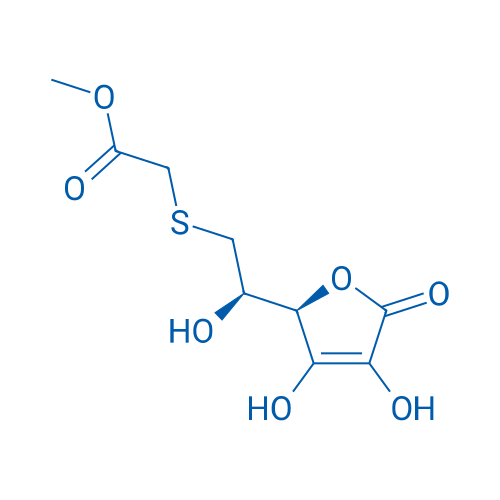 Methyl 2-{[(2R)-2-[(2R)-3,4-dihydroxy-5-oxo-2,5-dihydrofuran-2-yl]-2-hydroxyethyl]sulfanyl}acetate 1g