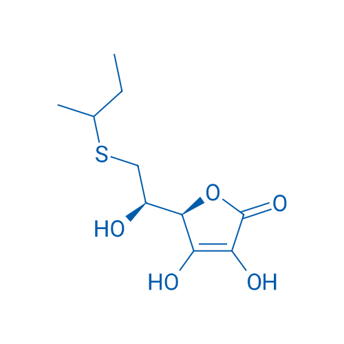 (5R)-5-[(1R)-2-(Butan-2-ylsulfanyl)-1-hydroxyethyl]-3,4-dihydroxy-2,5-dihydrofuran-2-one 1g