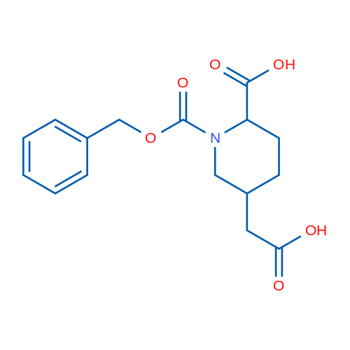 1-[(Benzyloxy)carbonyl]-5-(carboxymethyl)piperidine-2-carboxylic acid 1g