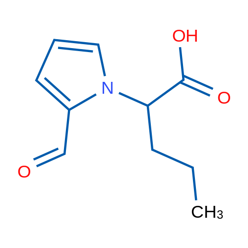2-(2-Formyl-1H-pyrrol-1-yl)pentanoic acid 5g