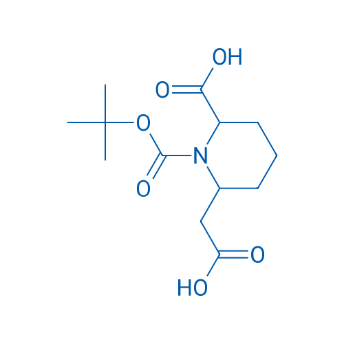 1-[(tert-Butoxy)carbonyl]-6-(carboxymethyl)piperidine-2-carboxylic acid 1g