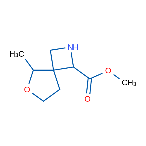 Methyl 5-methyl-6-oxa-2-azaspiro[3.4]octane-1-carboxylate 1g