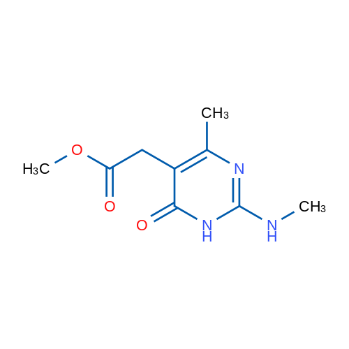 Methyl 2-[4-methyl-2-(methylamino)-6-oxo-1,6-dihydropyrimidin-5-yl]acetate 1g