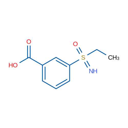 3-[Ethyl(imino)oxo-lambda6-sulfanyl]benzoic acid 5g