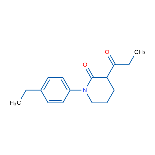 1-(4-Ethylphenyl)-3-propanoylpiperidin-2-one 1g