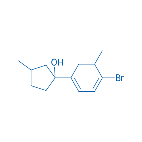 1-(4-Bromo-3-methylphenyl)-3-methylcyclopentan-1-ol 1g