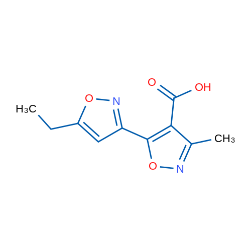 5-(5-Ethyl-1,2-oxazol-3-yl)-3-methyl-1,2-oxazole-4-carboxylic acid 1g