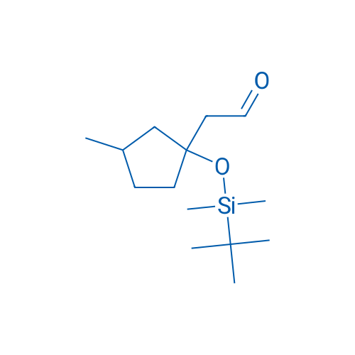 2-{1-[(tert-butyldimethylsilyl)oxy]-3-methylcyclopentyl}acetaldehyde 1g
