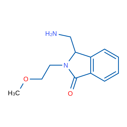 3-(Aminomethyl)-2-(2-methoxyethyl)-2,3-dihydro-1H-isoindol-1-one 1g
