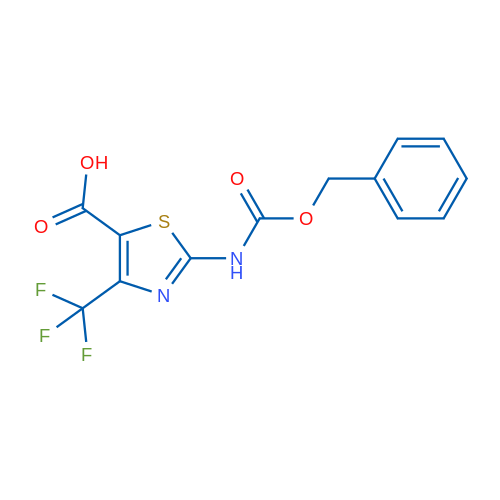 2-{[(benzyloxy)carbonyl]amino}-4-(trifluoromethyl)-1,3-thiazole-5-carboxylic acid 1g