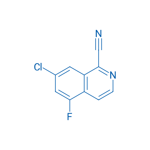 7-Chloro-5-fluoroisoquinoline-1-carbonitrile 1g