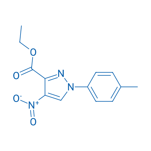 Ethyl 1-(4-methylphenyl)-4-nitro-1H-pyrazole-3-carboxylate 1g