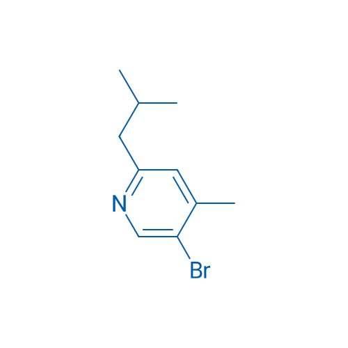 5-Bromo-4-methyl-2-(2-methylpropyl)pyridine 1g