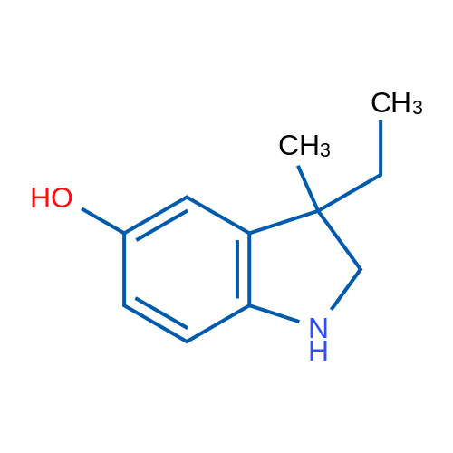 3-Ethyl-3-methyl-2,3-dihydro-1H-indol-5-ol 1g