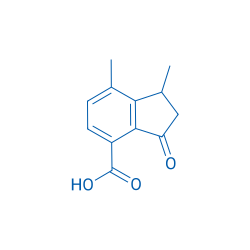 1,7-Dimethyl-3-oxo-2,3-dihydro-1H-indene-4-carboxylic acid 1g