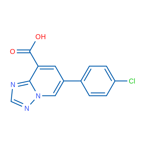 6-(4-Chlorophenyl)-[1,2,4]triazolo[1,5-a]pyridine-8-carboxylic acid 1g