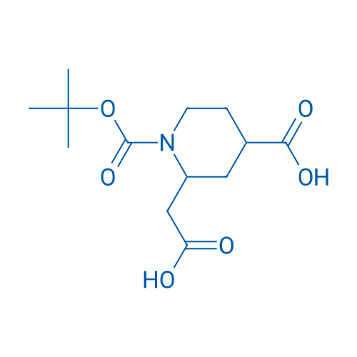 1-[(tert-Butoxy)carbonyl]-2-(carboxymethyl)piperidine-4-carboxylic acid 1g