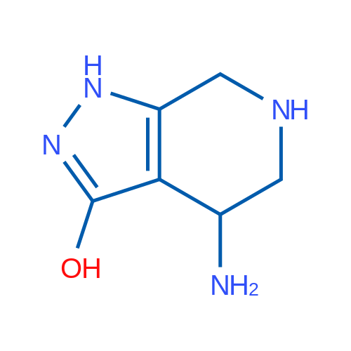 4-Amino-1H,4H,5H,6H,7H-pyrazolo[3,4-c]pyridin-3-ol 1g
