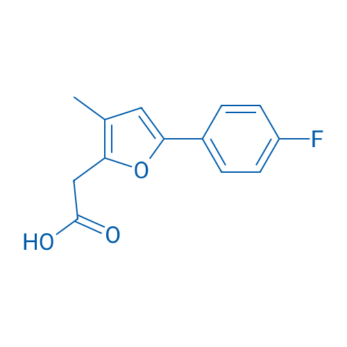 2-[5-(4-Fluorophenyl)-3-methylfuran-2-yl]acetic acid 1g