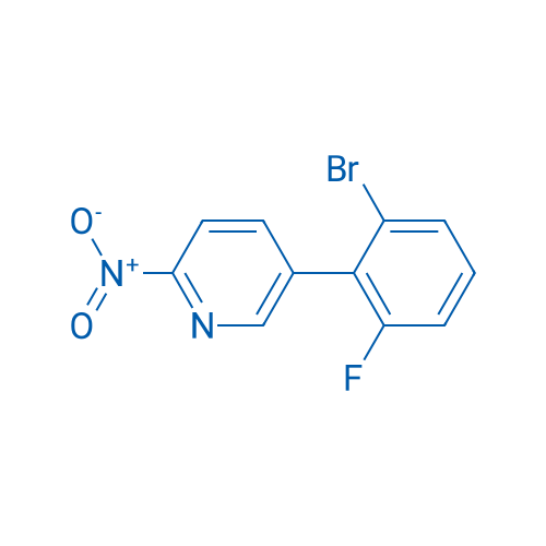 5-(2-Bromo-6-fluorophenyl)-2-nitropyridine 1g