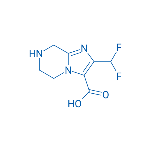 2-(Difluoromethyl)-5H,6H,7H,8H-imidazo[1,2-a]pyrazine-3-carboxylic acid 1g