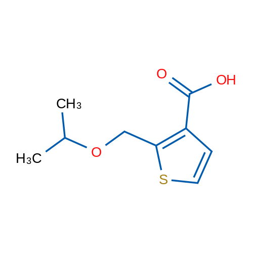 2-[(Propan-2-yloxy)methyl]thiophene-3-carboxylic acid 1g