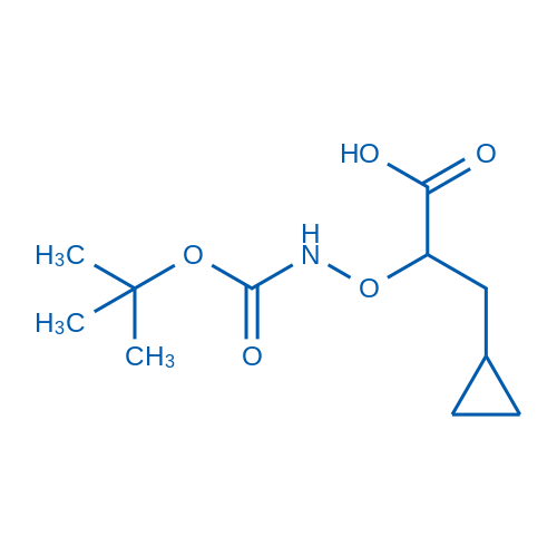 2-({[(tert-butoxy)carbonyl]amino}oxy)-3-cyclopropylpropanoic acid 1g