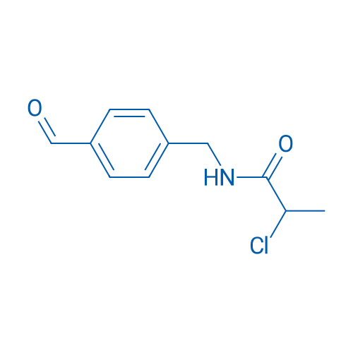 2-Chloro-N-[(4-formylphenyl)methyl]propanamide 1g