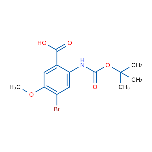 4-Bromo-2-{[(tert-butoxy)carbonyl]amino}-5-methoxybenzoic acid 1g
