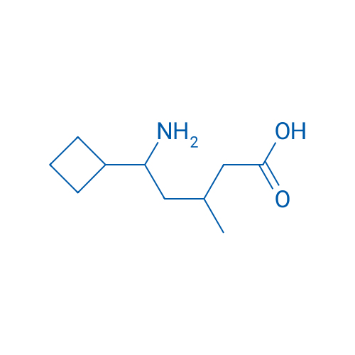 5-Amino-5-cyclobutyl-3-methylpentanoic acid 1g