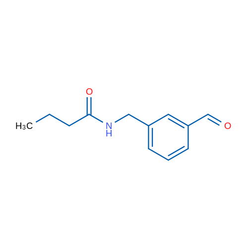 N-[(3-Formylphenyl)methyl]butanamide 1g