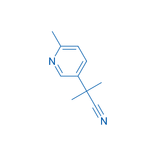 2-Methyl-2-(6-methylpyridin-3-yl)propanenitrile 1g