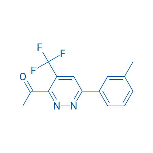 1-[6-(3-Methylphenyl)-4-(trifluoromethyl)pyridazin-3-yl]ethan-1-one 1g