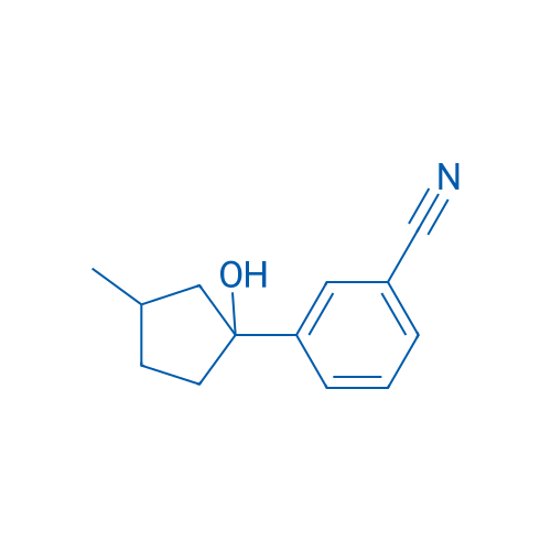 3-(1-Hydroxy-3-methylcyclopentyl)benzonitrile 1g