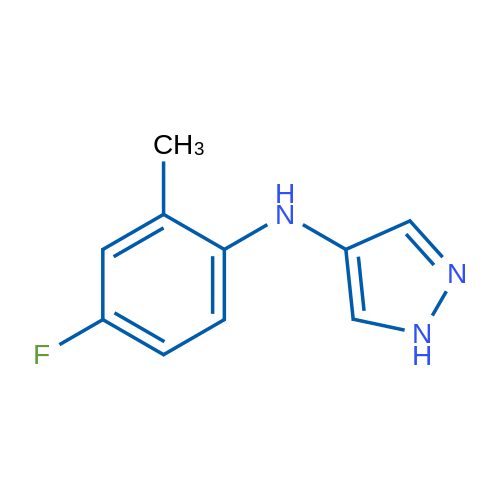 N-(4-Fluoro-2-methylphenyl)-1H-pyrazol-4-amine 1g